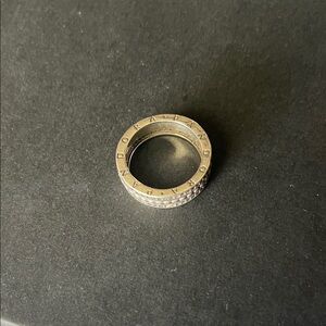 Pandora Textured Silver Ring 925